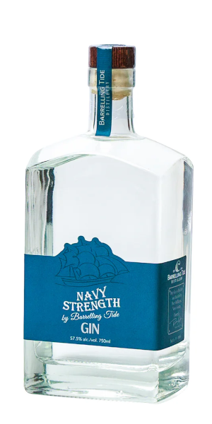 A product image for Barrelling Tide – Navy Strength Gin