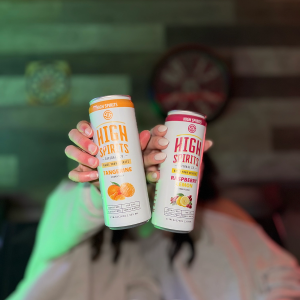 Product image for High Spirits beverage Co. - Tangerine Vodka Soda 6pk