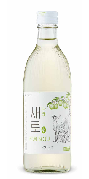 A product image for Chum Churum Saero Zero Sugar Kiwi Soju
