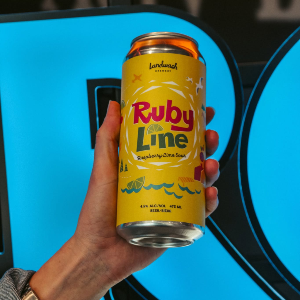 Product image for Landwash Brewery - Ruby Line Raspberry Lime Sour
