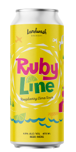 Product image for Landwash Brewery - Ruby Line Raspberry Lime Sour