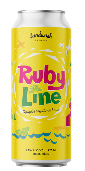 Product image for Landwash Brewery - Ruby Line Raspberry Lime Sour